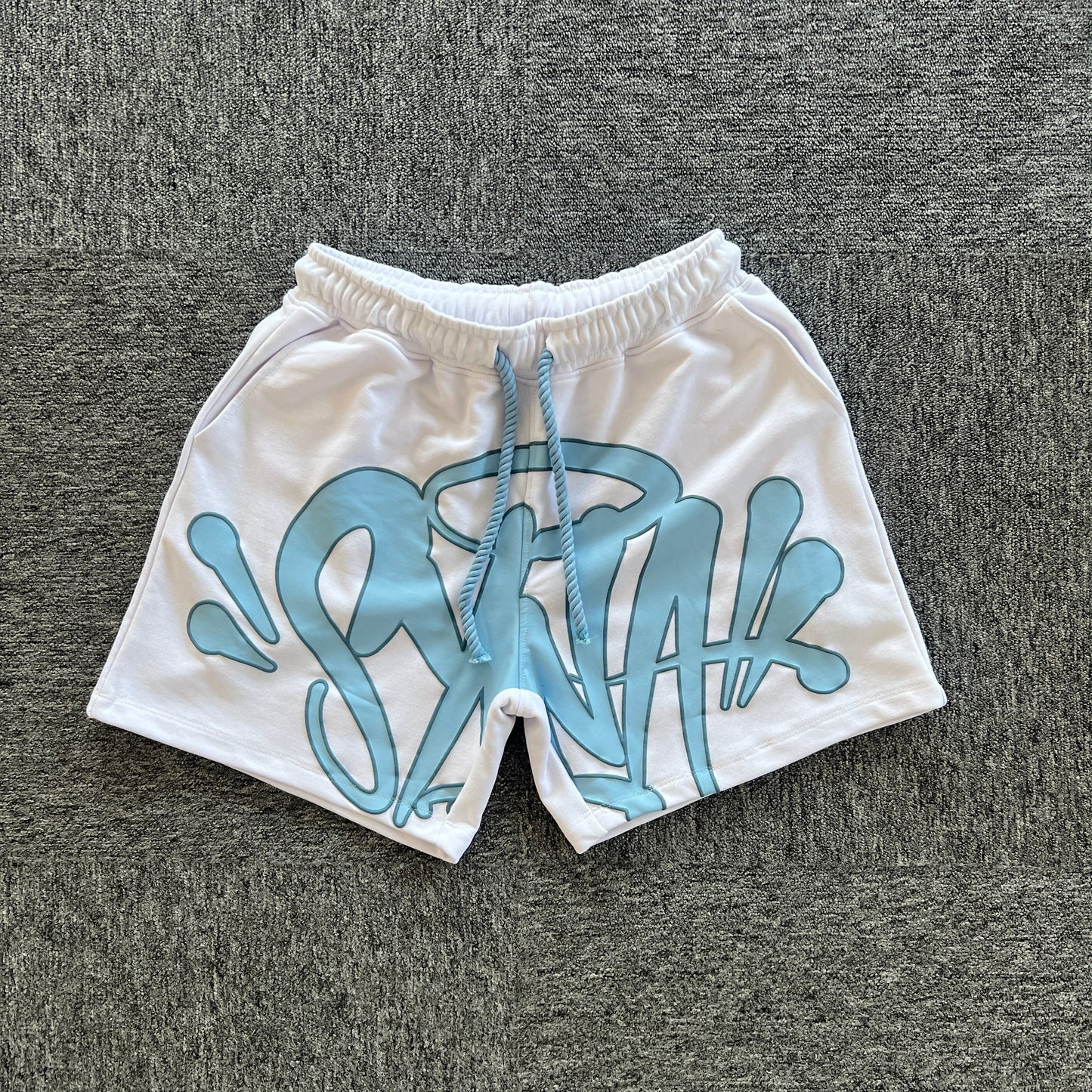 UTILITY SHORTS SET “Blue White”