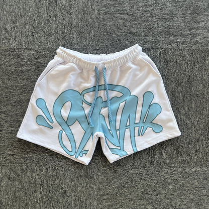 UTILITY SHORTS SET “Blue White”