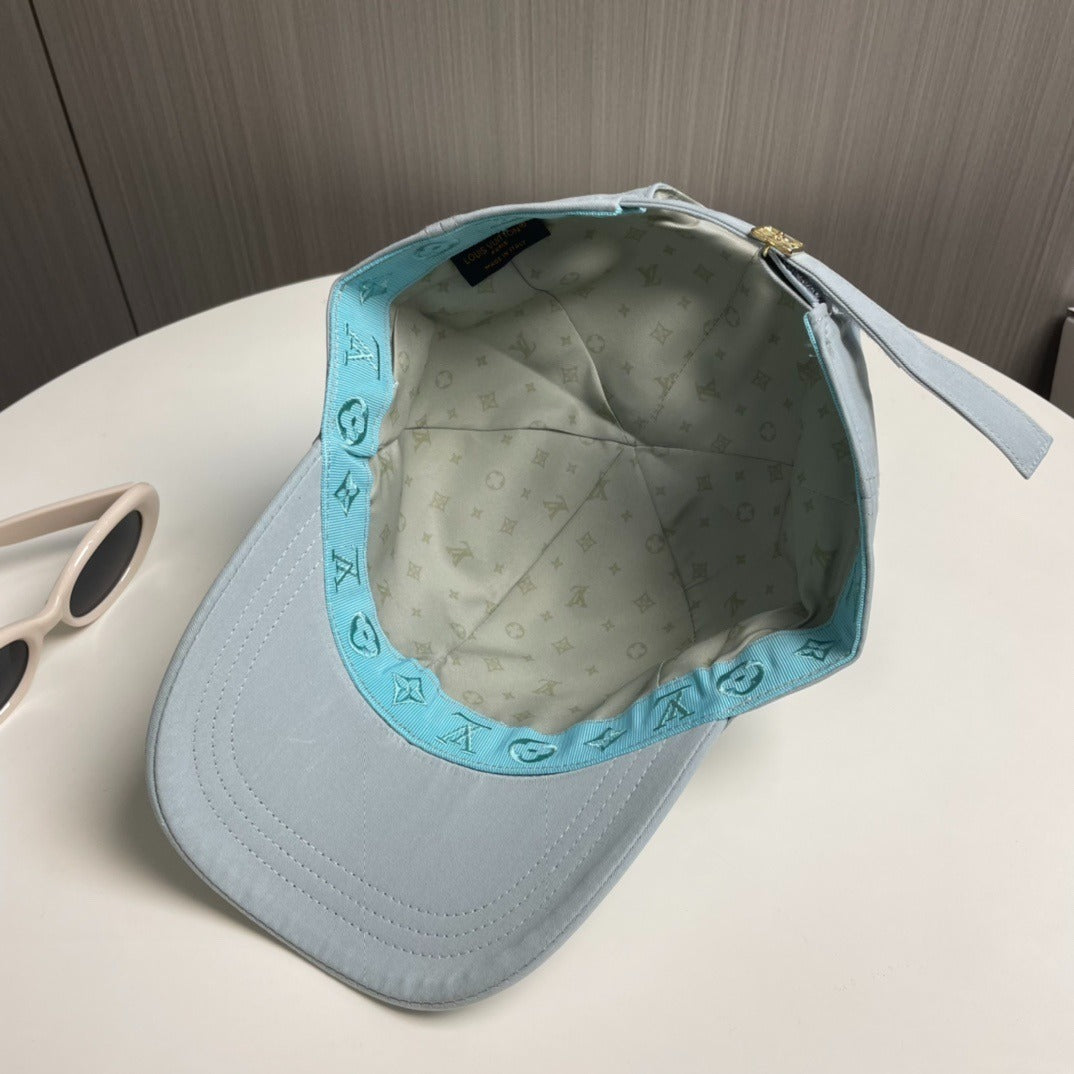 DAMIER FIELD CAP “Baby Blue”