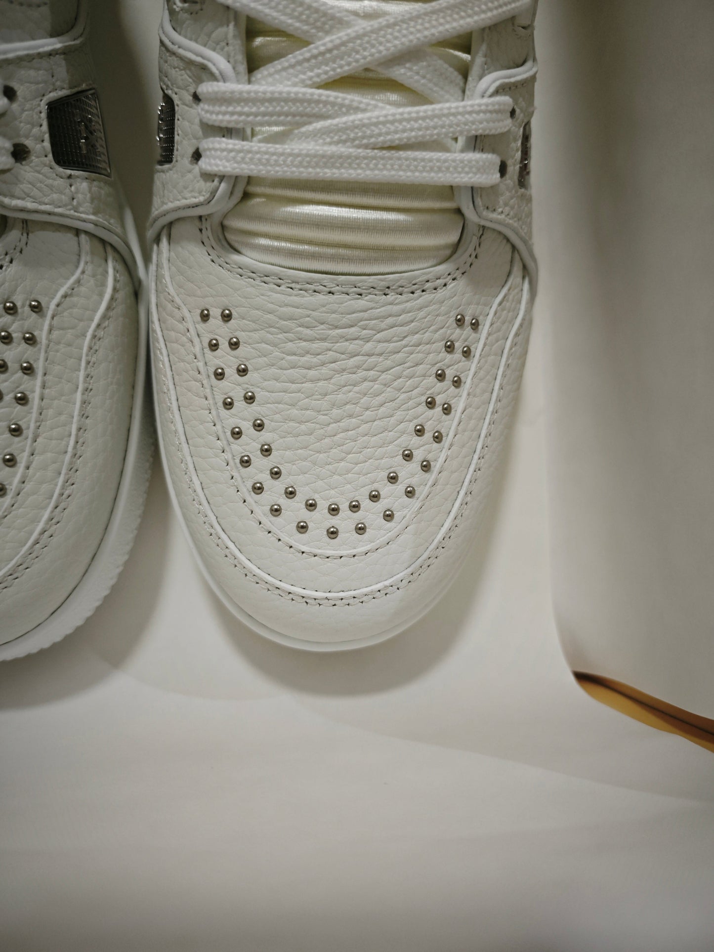 CHUNKY SKATE TRAINER “White Gray”