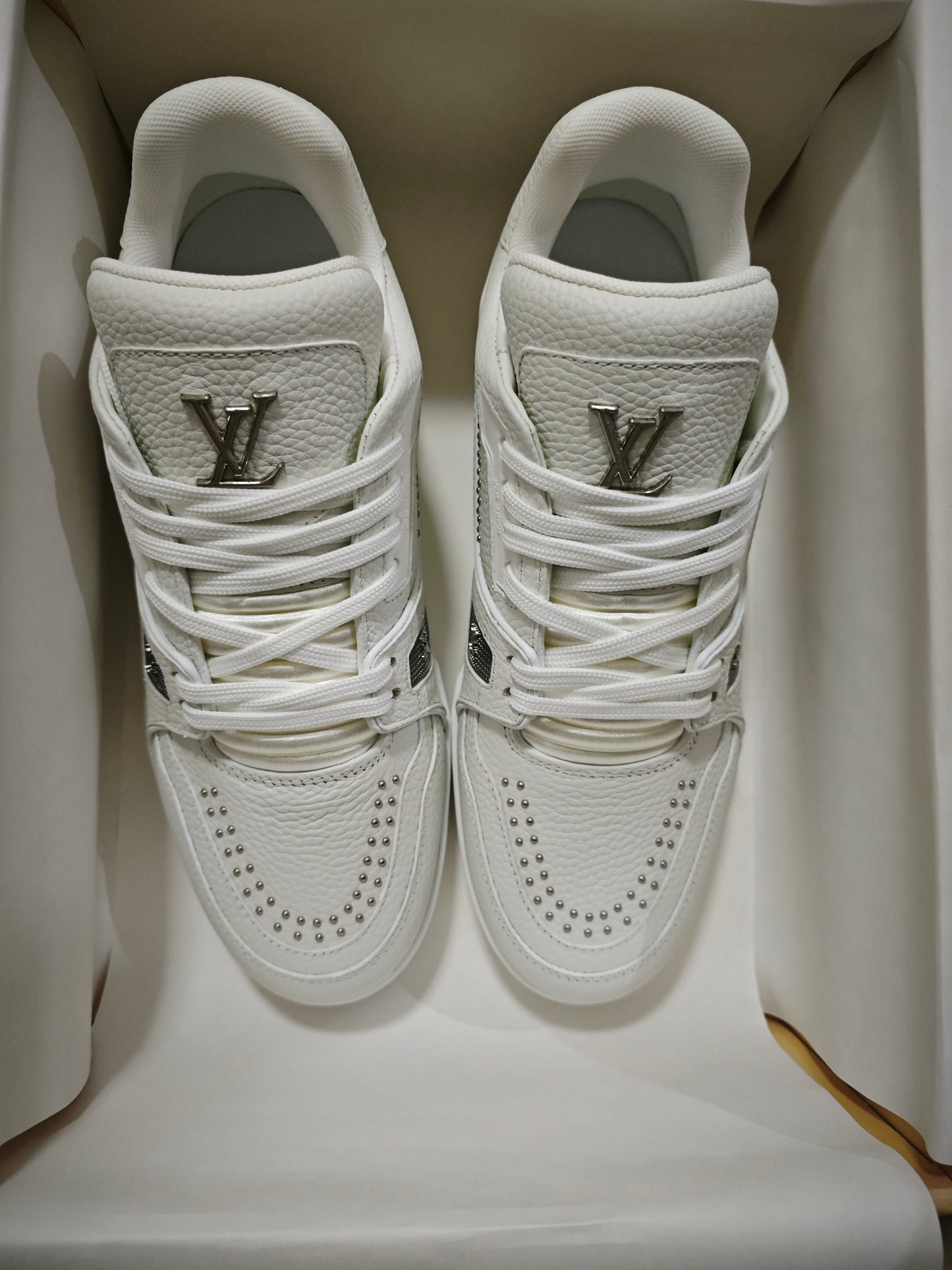 CHUNKY SKATE TRAINER “White Gray”