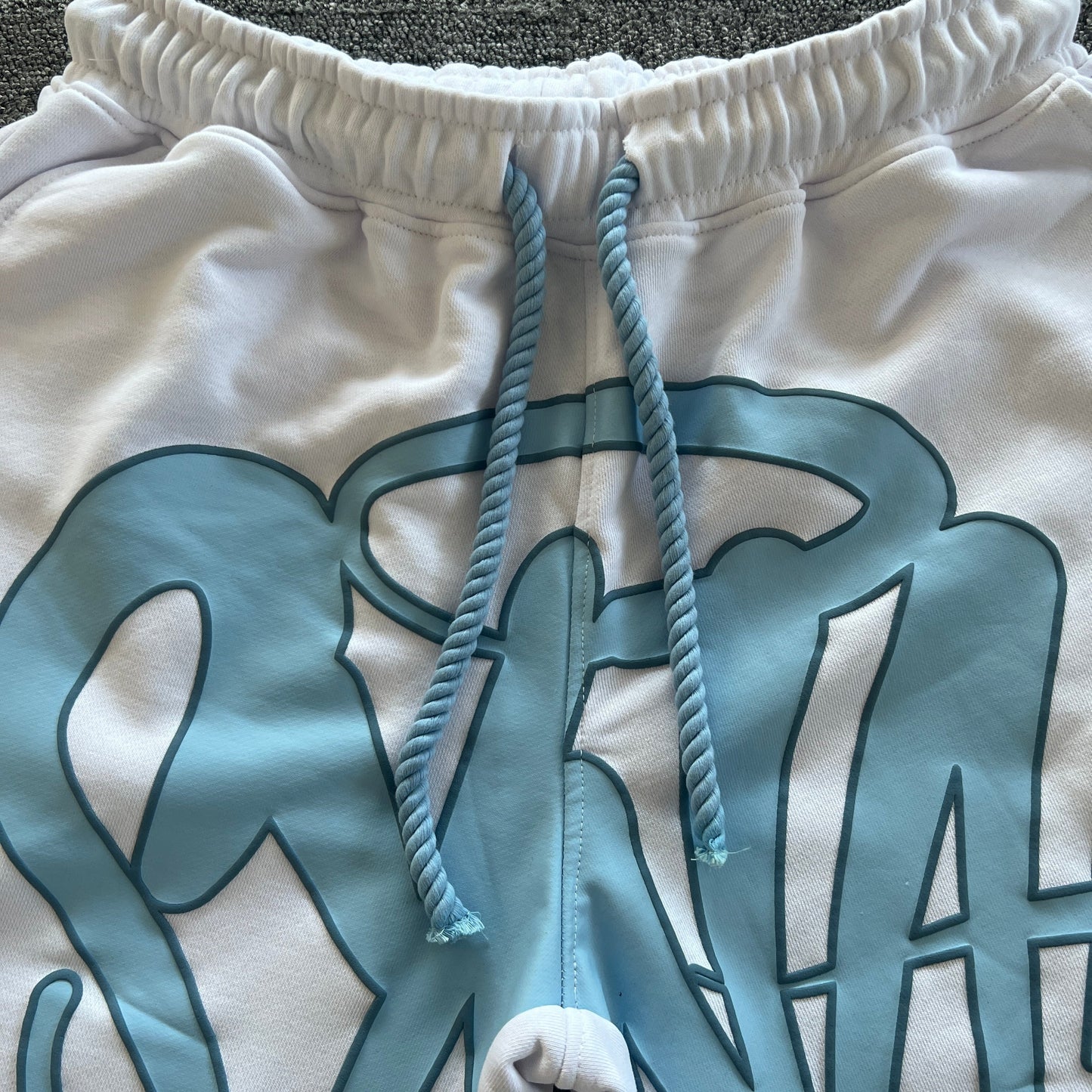 UTILITY SHORTS SET “Blue White”