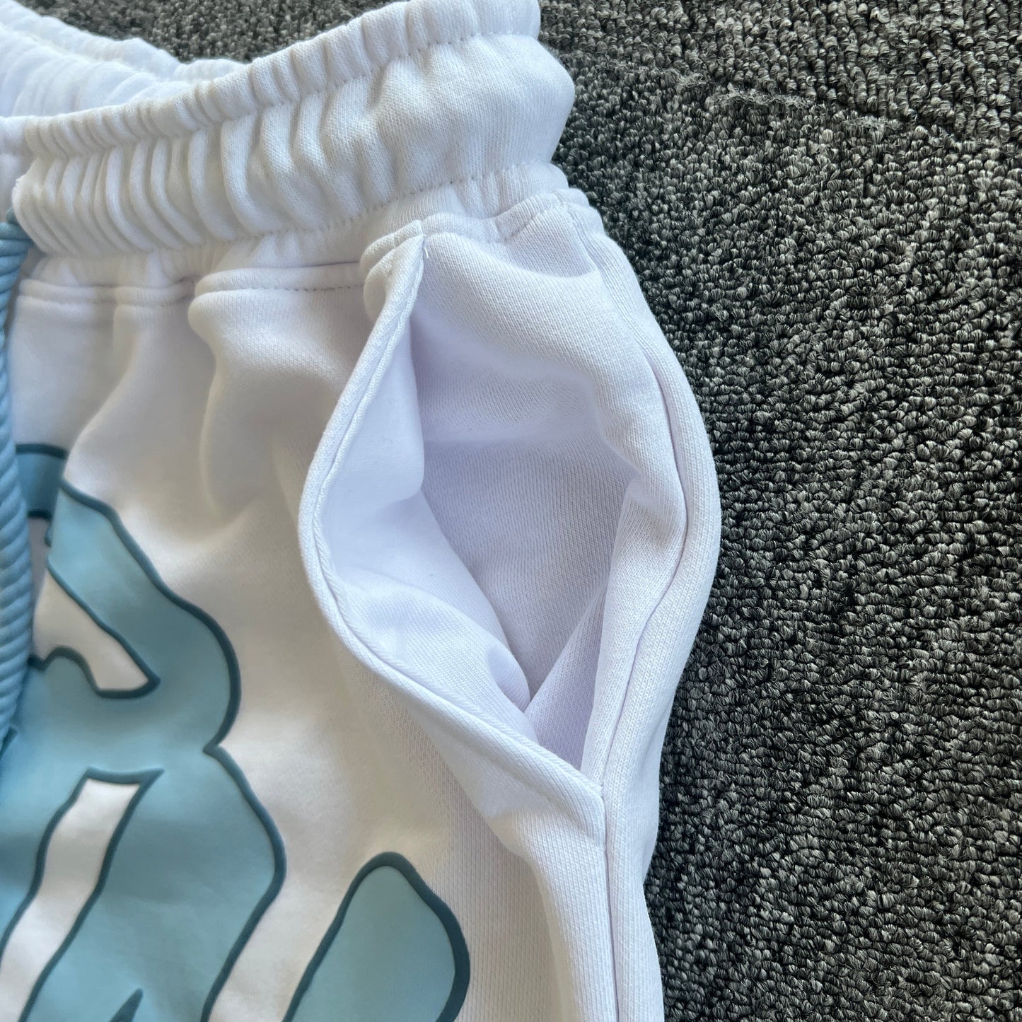 UTILITY SHORTS SET “Blue White”