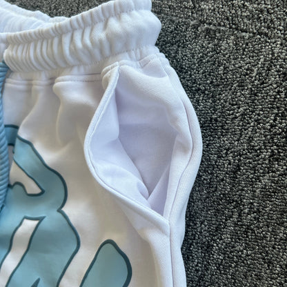UTILITY SHORTS SET “Blue White”