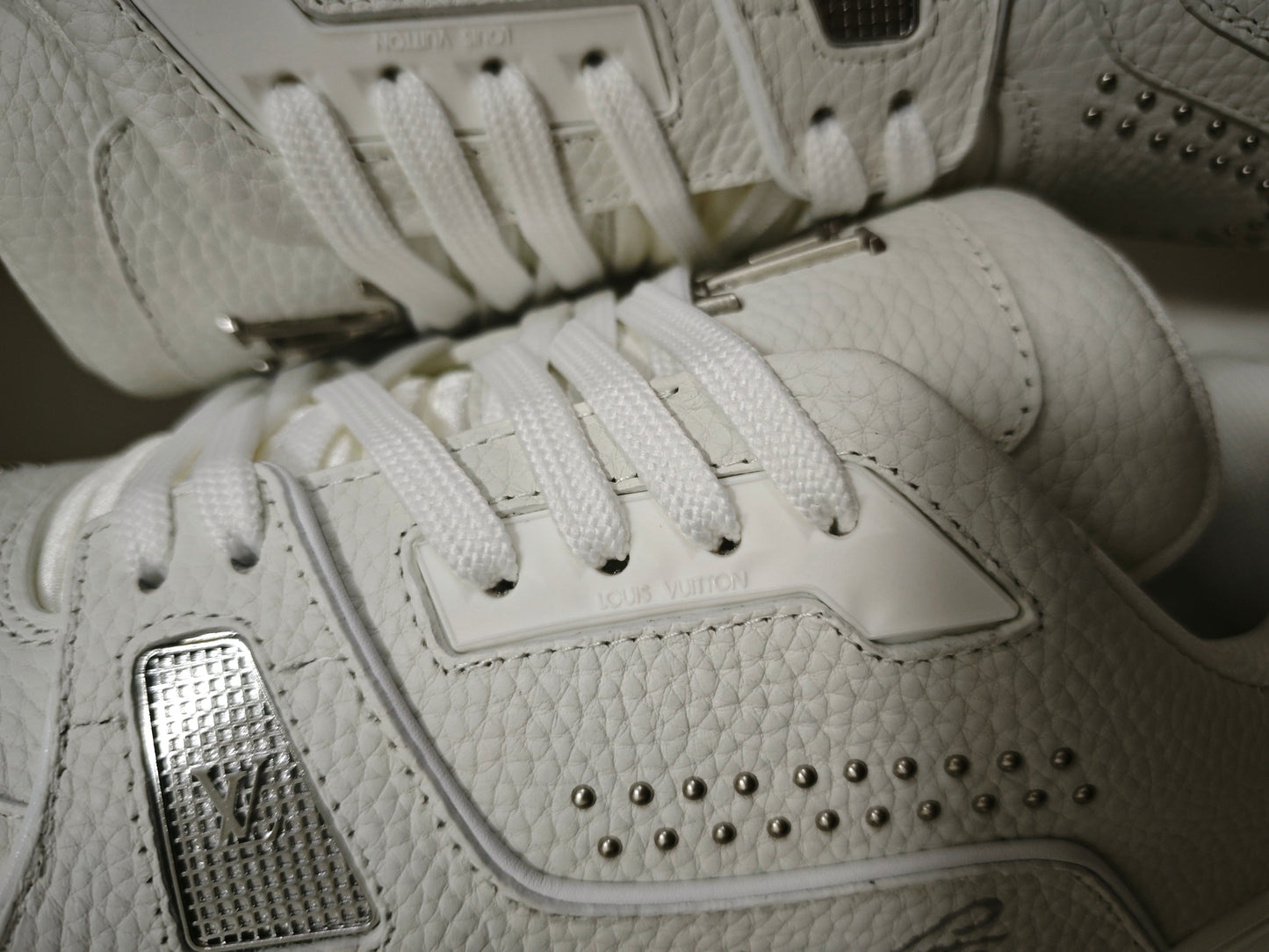 CHUNKY SKATE TRAINER “White Gray”