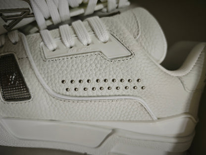 CHUNKY SKATE TRAINER “White Gray”