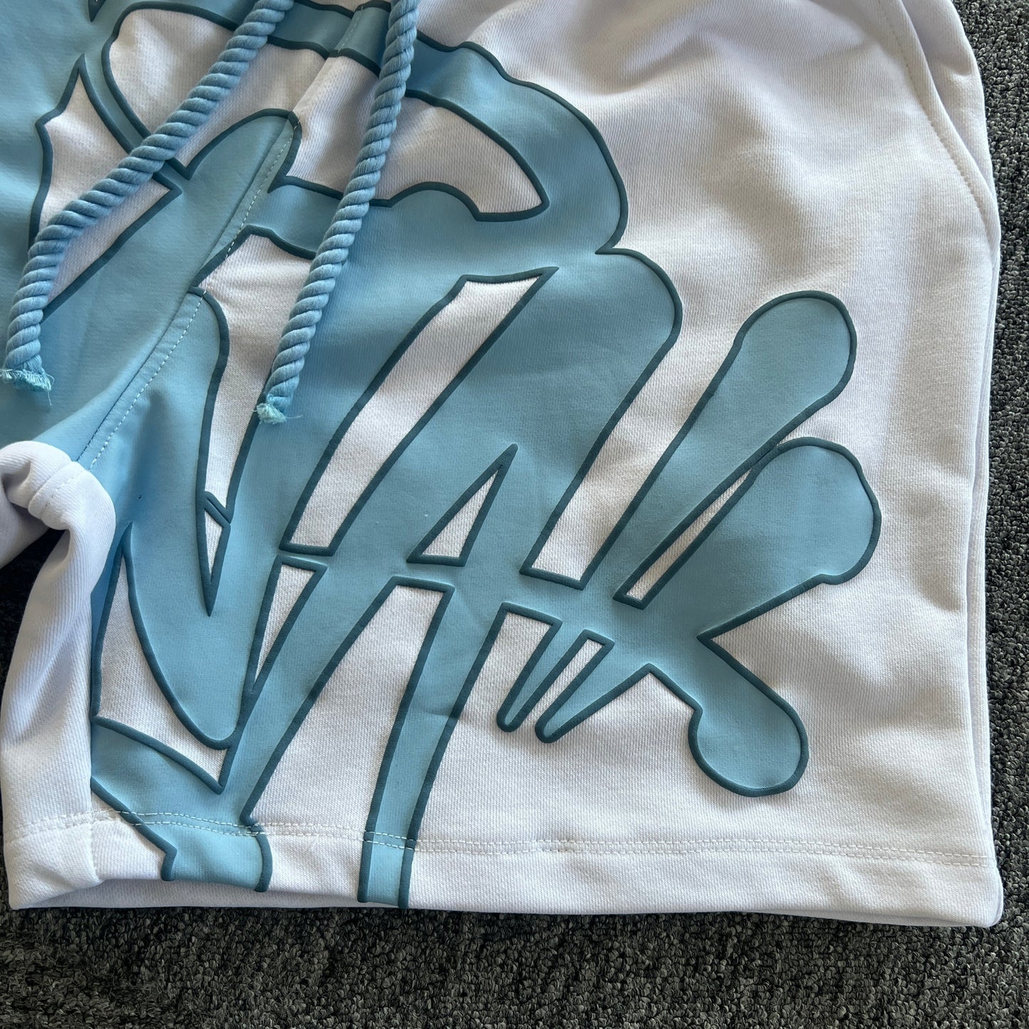 UTILITY SHORTS SET “Blue White”