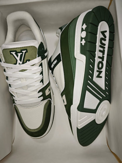 CHUNKY SKATE TRAINER “Military Green”
