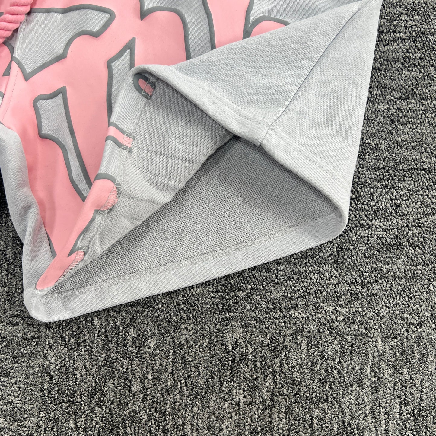 UTILITY SHORTS SET “Pink White”