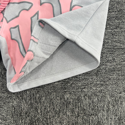 UTILITY SHORTS SET “Pink White”