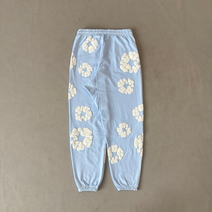 WASHED INDIGO SET “Powder Blue”
