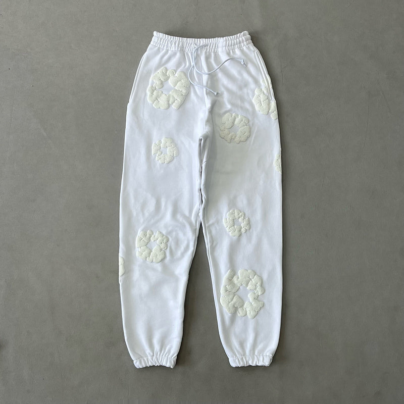 WASHED INDIGO SET “White”