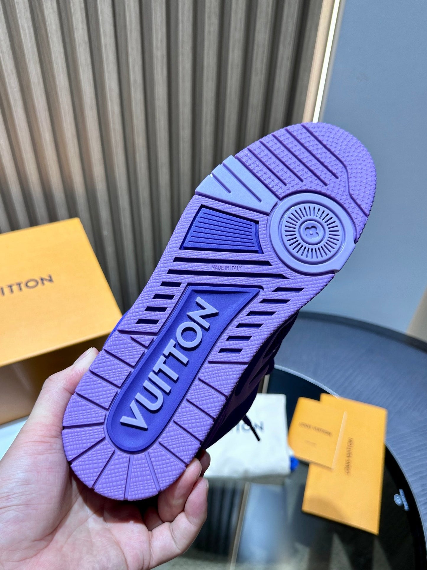 CHUNKY SKATE TRAINER “Violet”