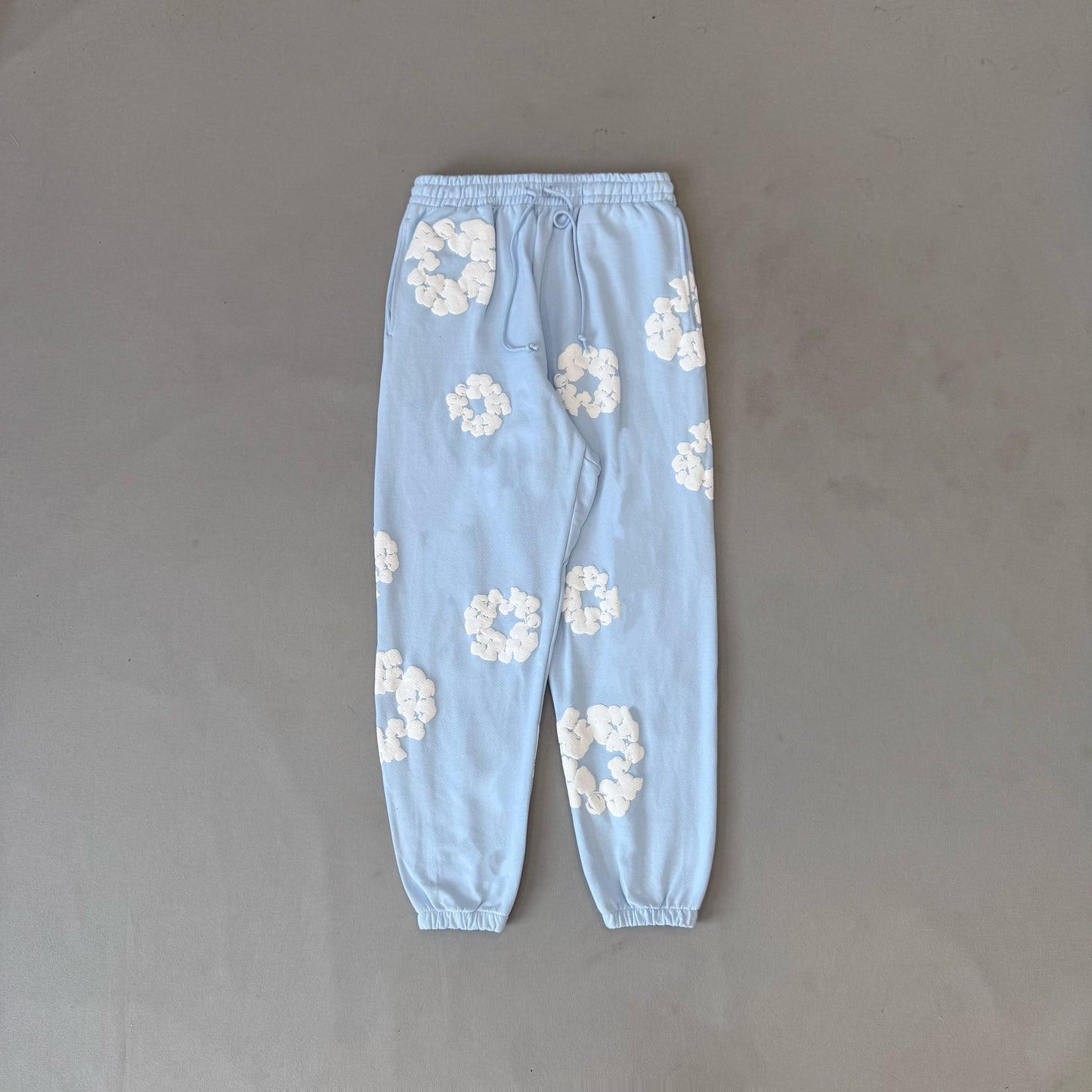 WASHED INDIGO SET “Powder Blue”