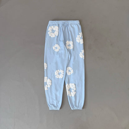 WASHED INDIGO SET “Powder Blue”