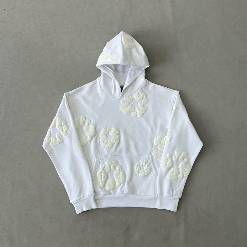 WASHED INDIGO SET “White”