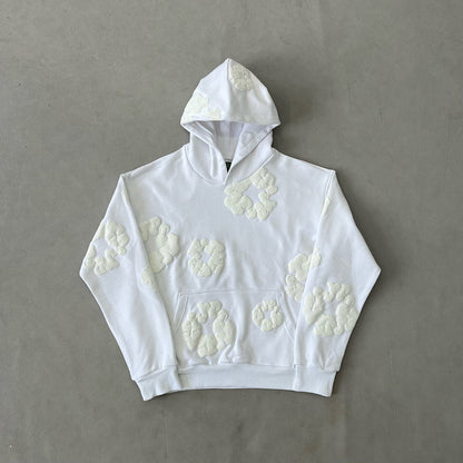 WASHED INDIGO SET “White”