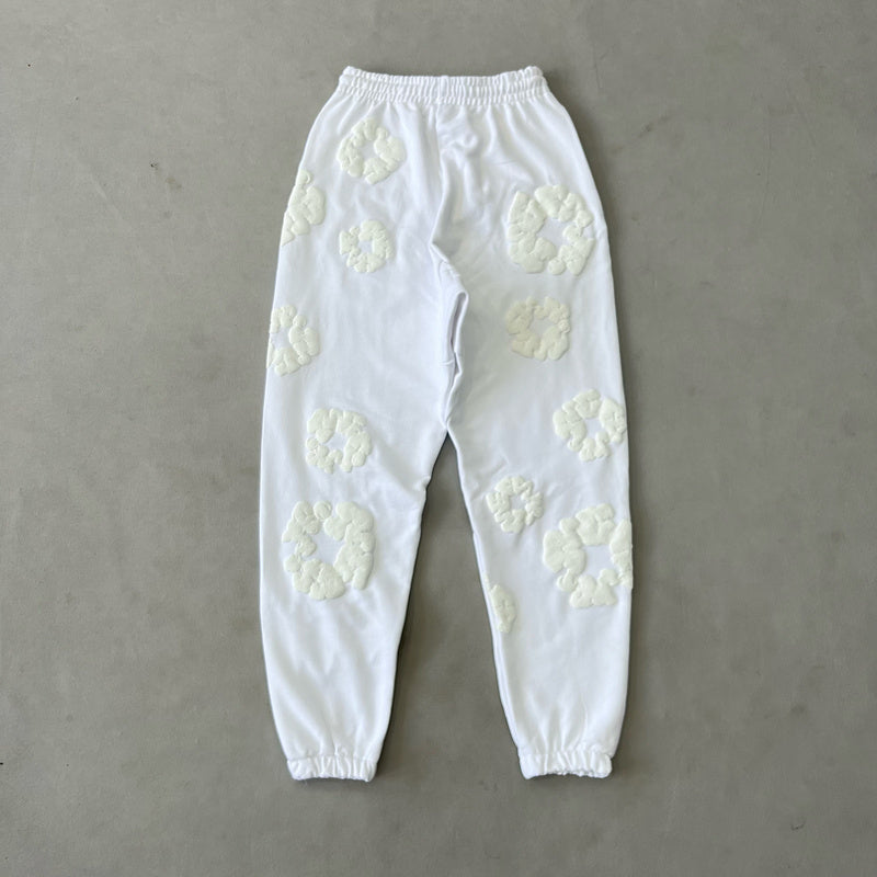 WASHED INDIGO SET “White”