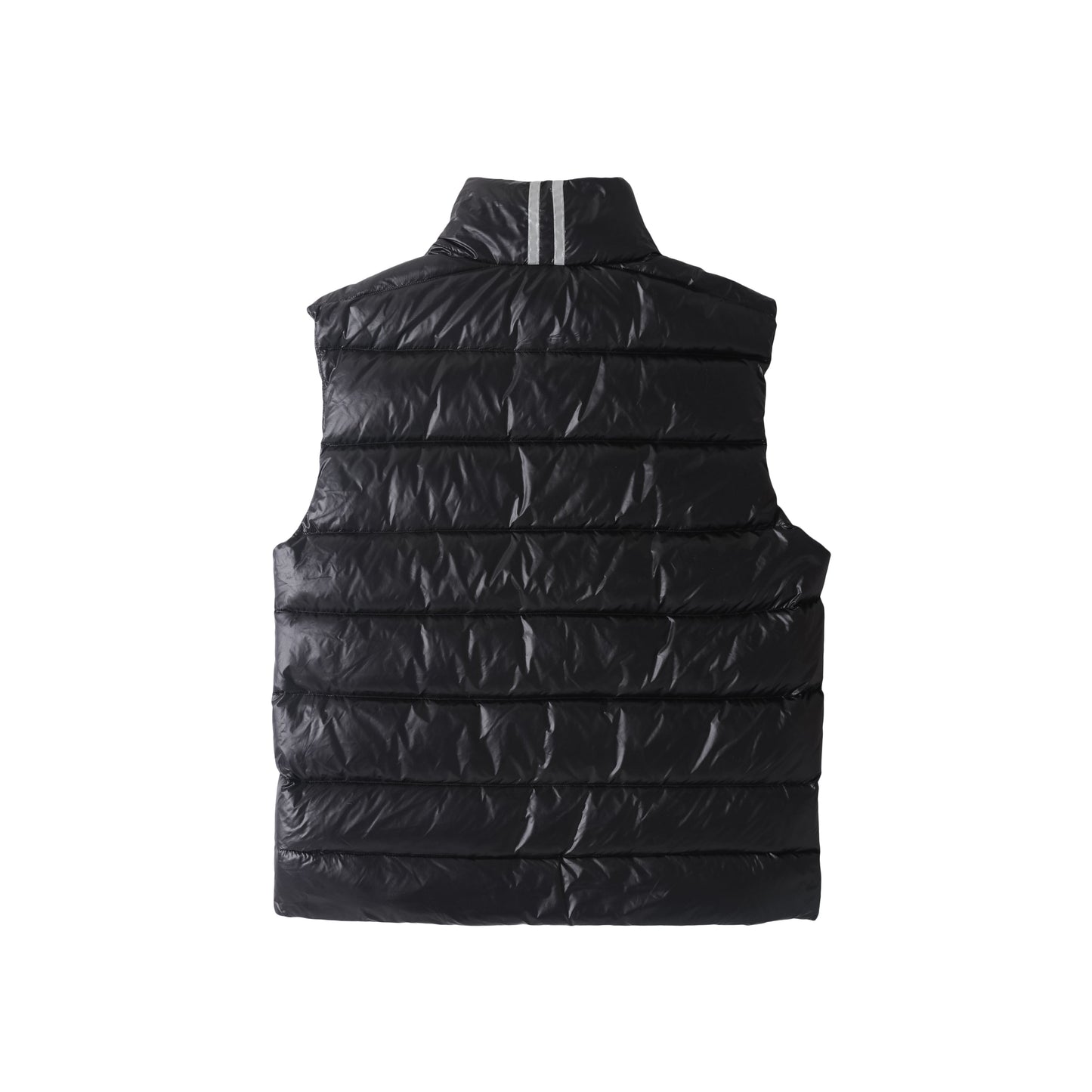 QUILTED DOWN VEST “Slate”