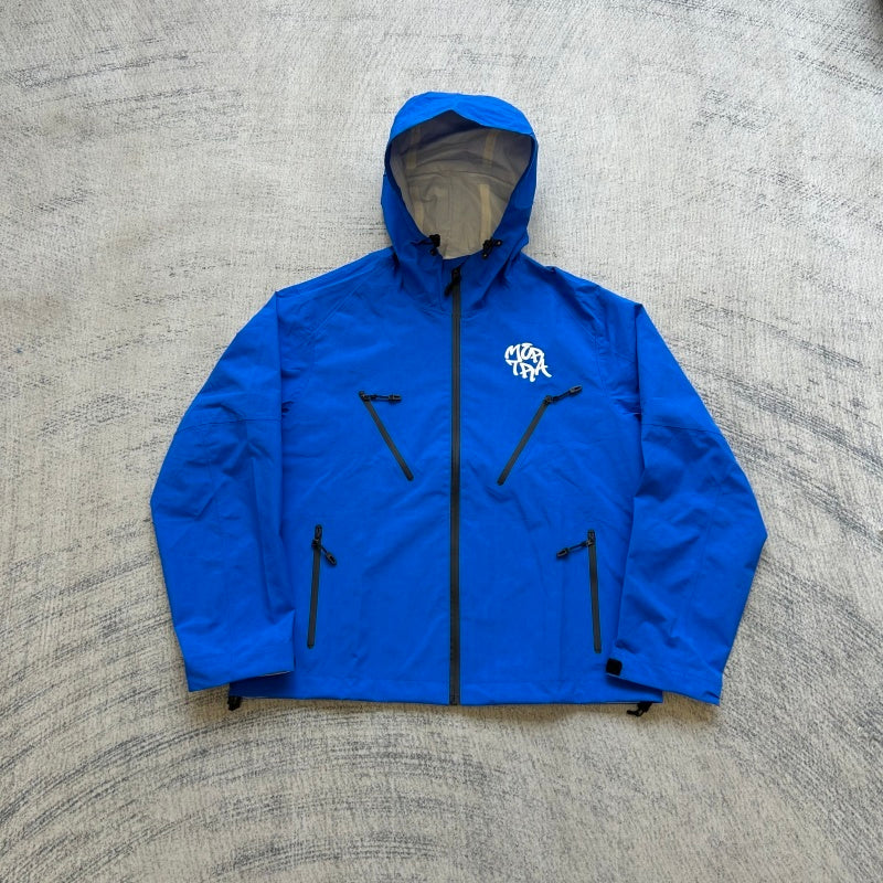 MONOGRAM SHELL JACKET “Cobalt”