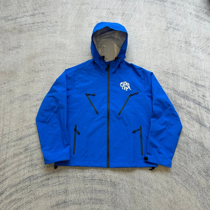 MONOGRAM SHELL JACKET “Cobalt”