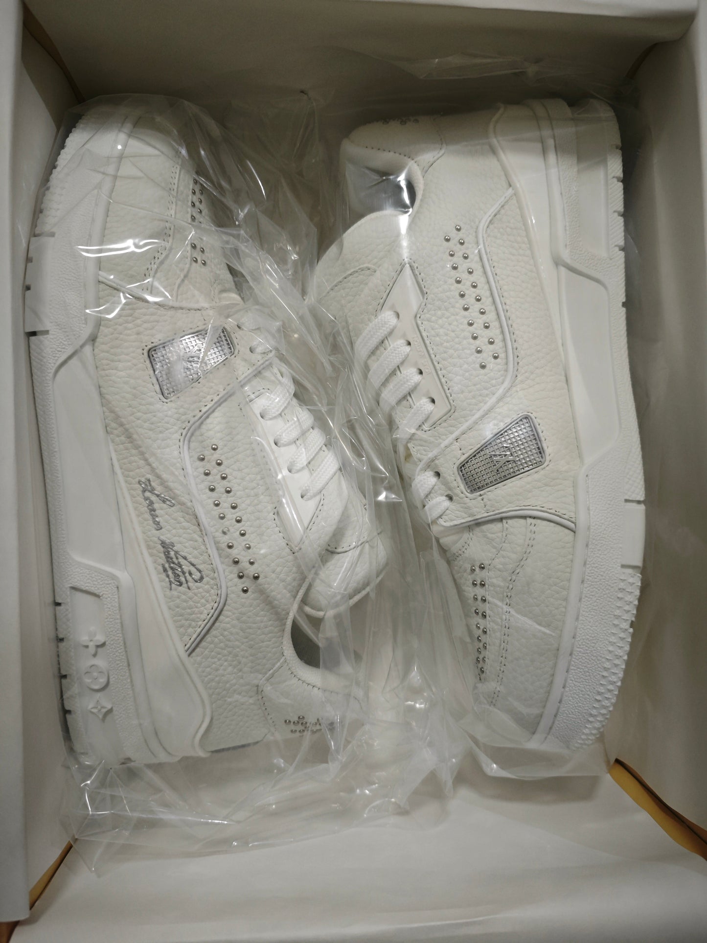 CHUNKY SKATE TRAINER “White Gray”