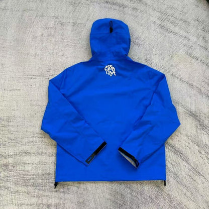 MONOGRAM SHELL JACKET “Cobalt”