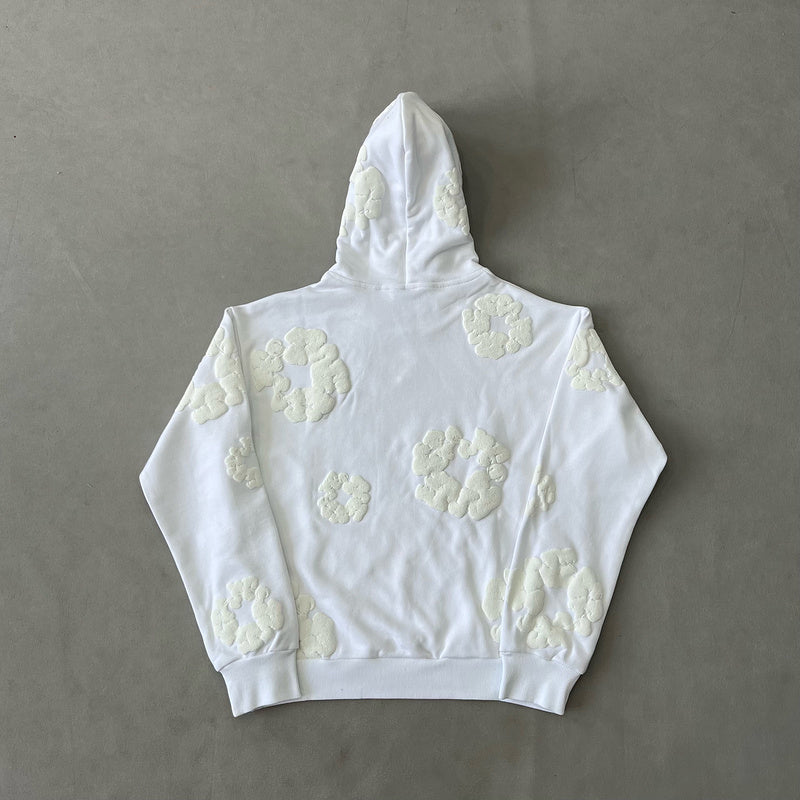 WASHED INDIGO SET “White”