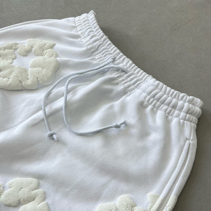 WASHED INDIGO SET “White”