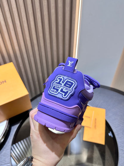 LV Trainer Sneaker "Violet Purple Monogram"
