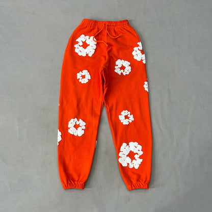 WASHED INDIGO SET “Orange”