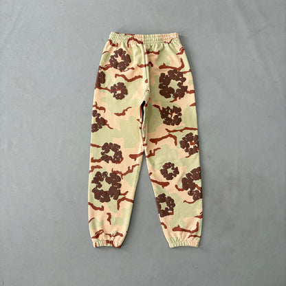 WASHED INDIGO SET “Camo Tan”