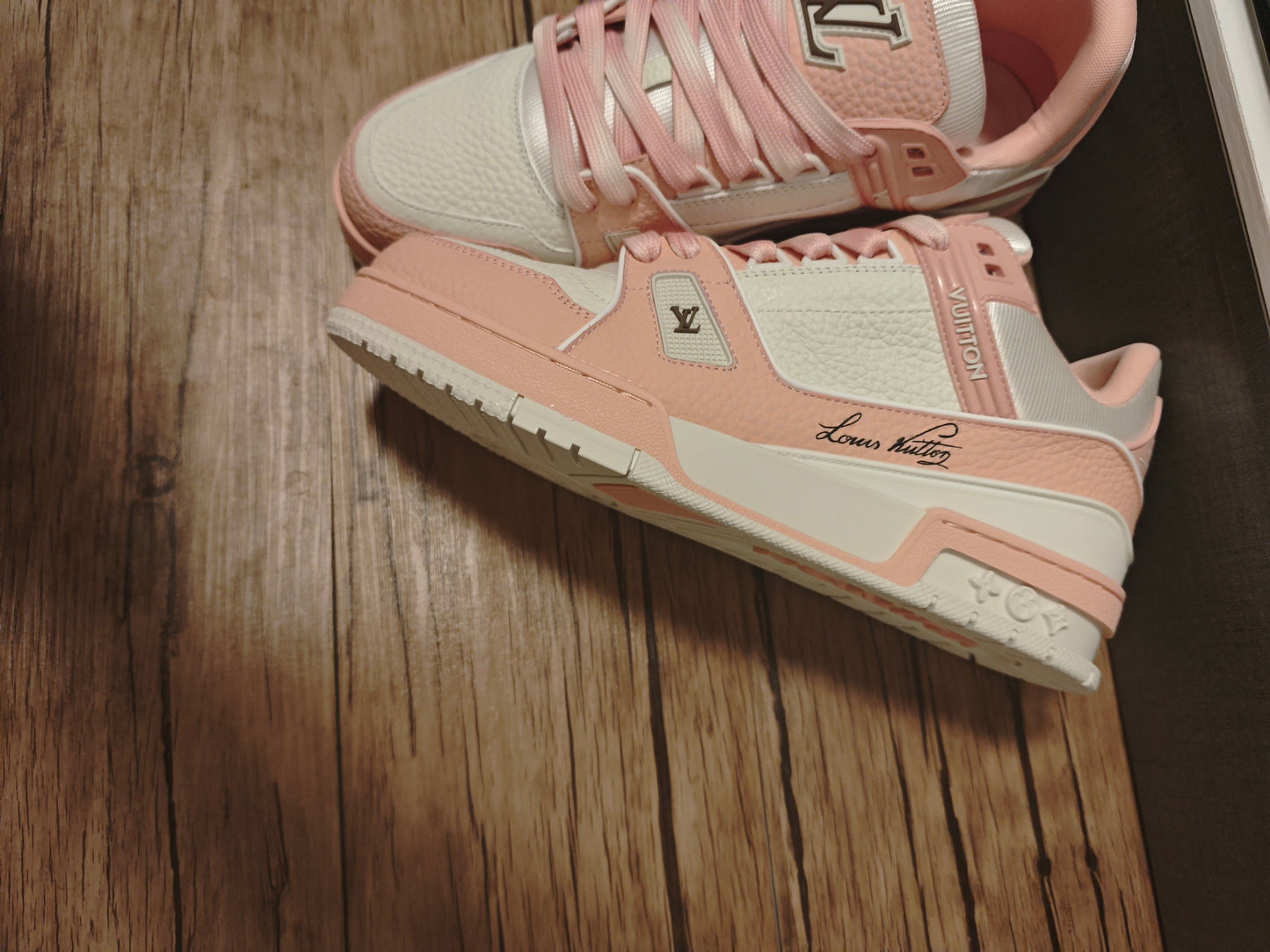 CHUNKY SKATE TRAINER “Pink”