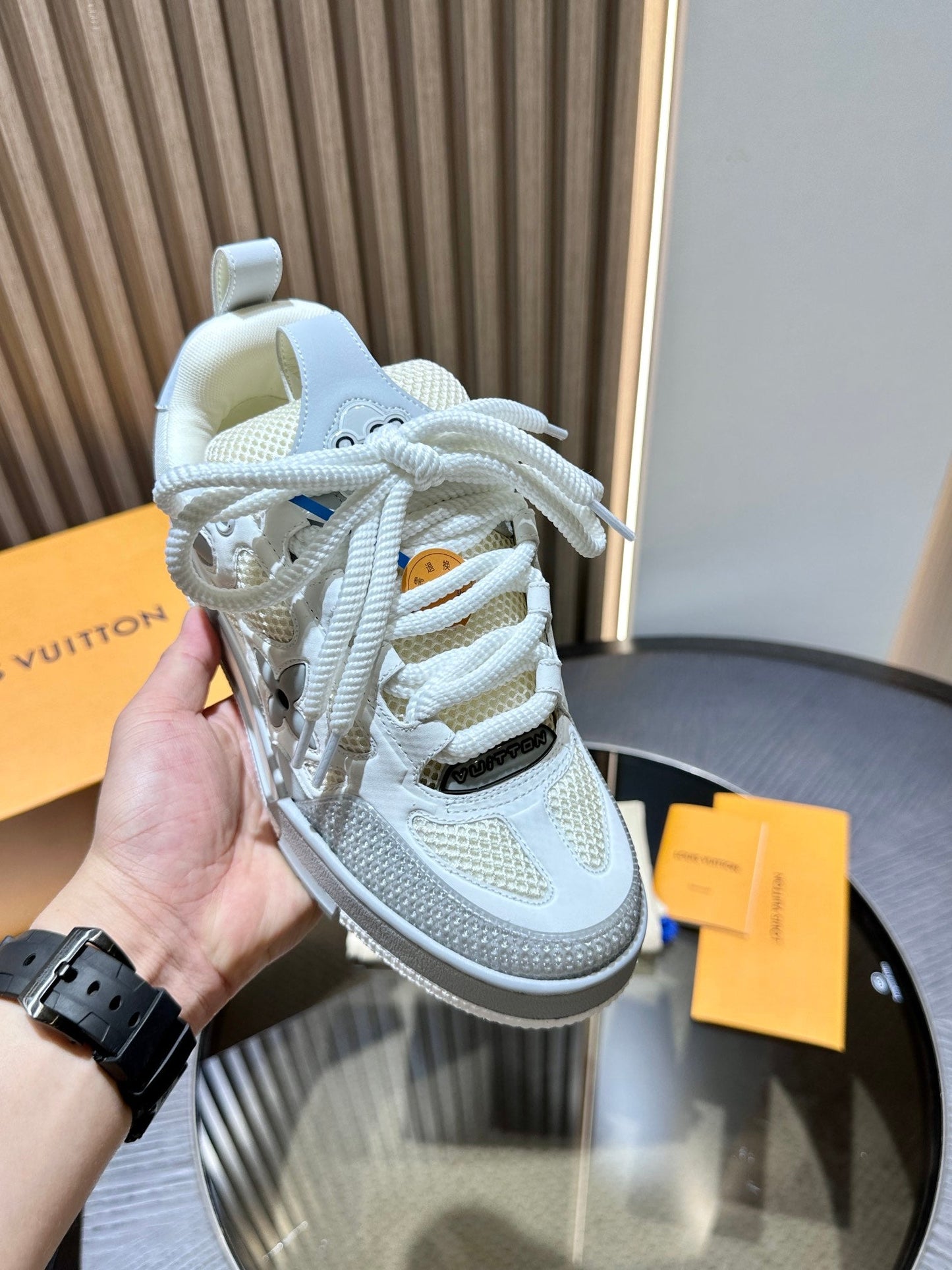 LOW COURT SKATE “Chalk”