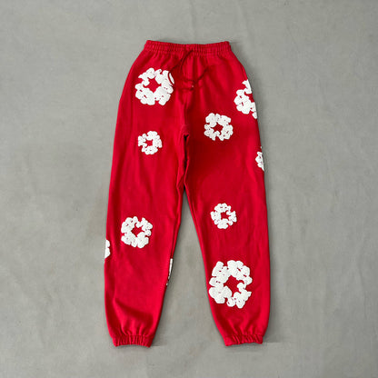 WASHED INDIGO SET “Red”