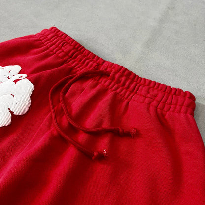 WASHED INDIGO SET “Red”