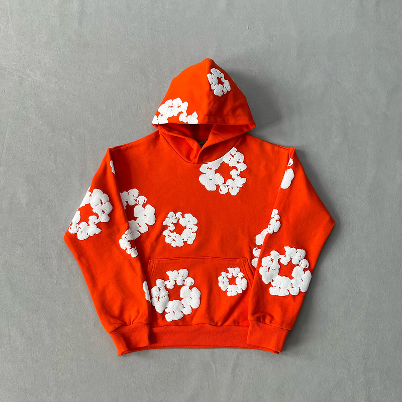 WASHED INDIGO SET “Orange”