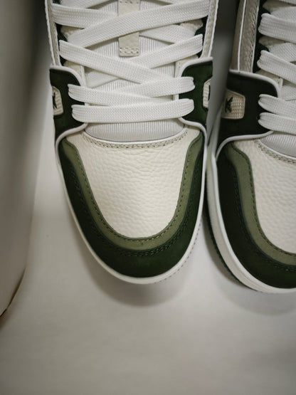 CHUNKY SKATE TRAINER “Military Green”