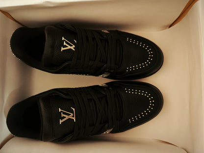 CHUNKY SKATE TRAINER “Black Diamond”