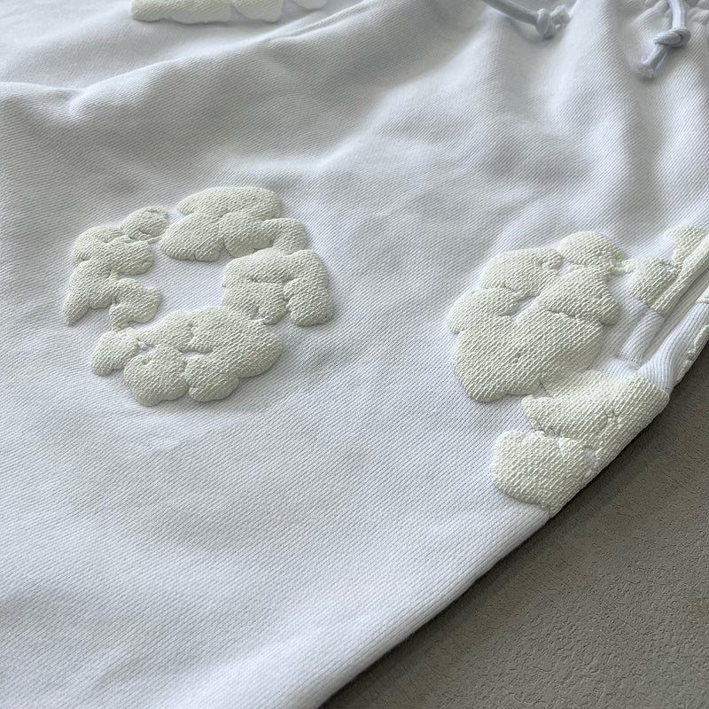 WASHED INDIGO SET “White”