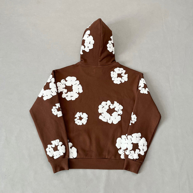 WASHED INDIGO SET “Brown”