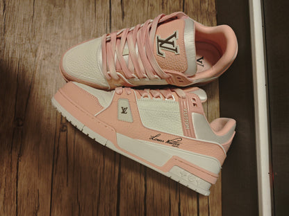CHUNKY SKATE TRAINER “Pink”