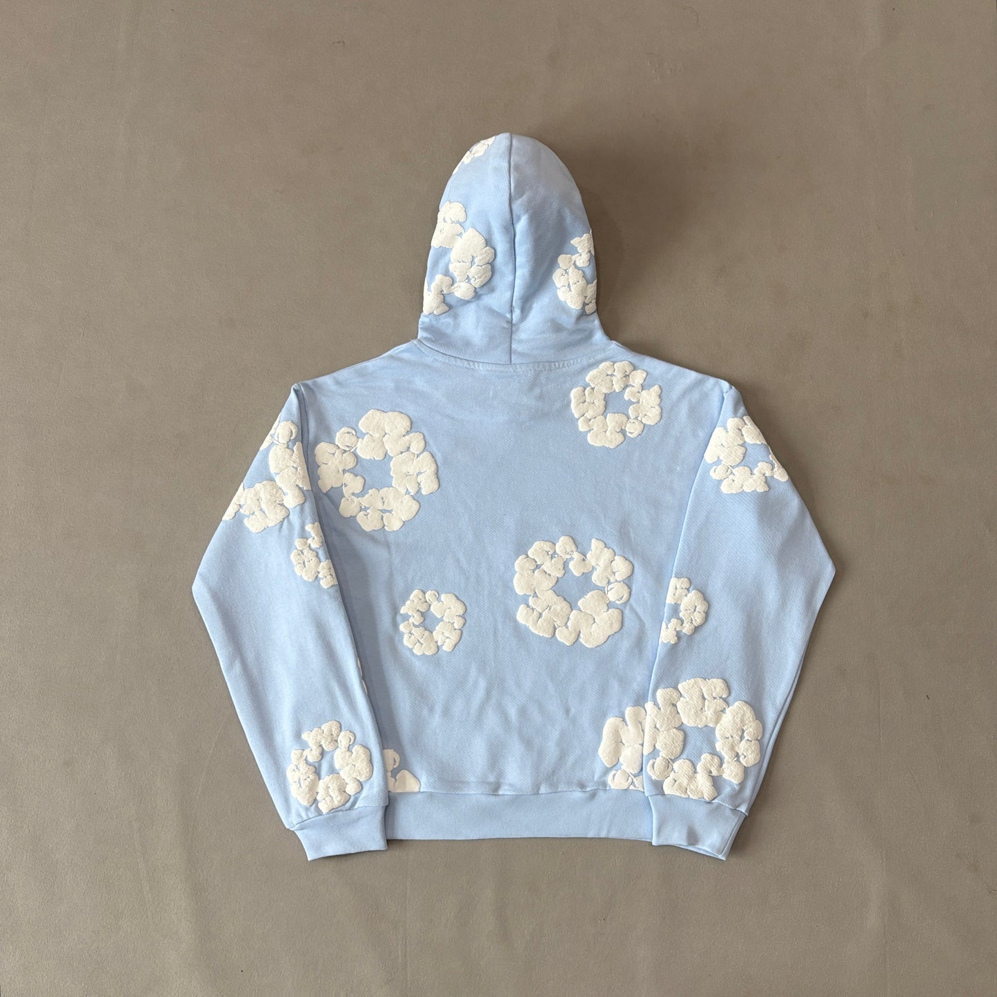 WASHED INDIGO SET “Powder Blue”