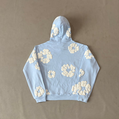 WASHED INDIGO SET “Powder Blue”