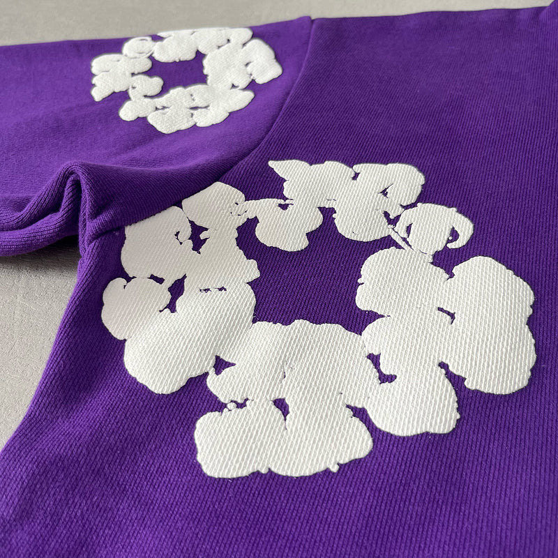 WASHED INDIGO SET “Purple”