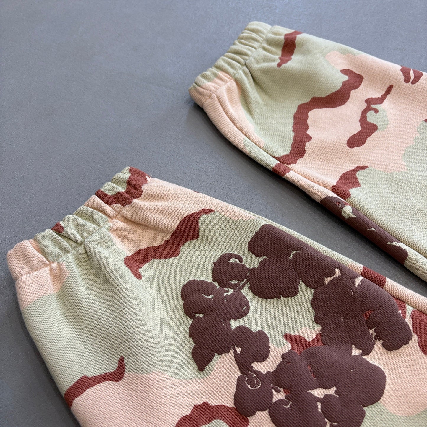 WASHED INDIGO SET “Camo Tan”