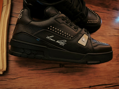 CHUNKY SKATE TRAINER “Black Diamond”