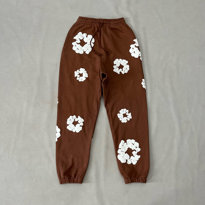 WASHED INDIGO SET “Brown”