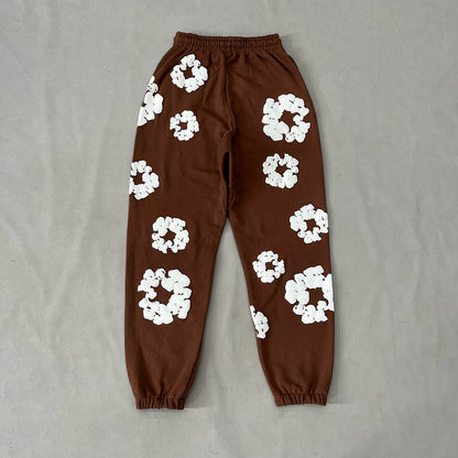 WASHED INDIGO SET “Brown”