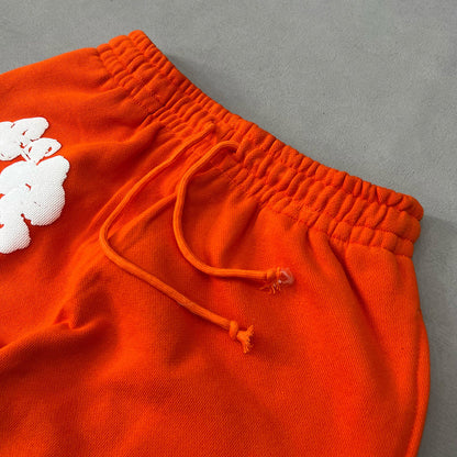 WASHED INDIGO SET “Orange”